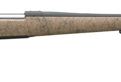 Remington North American Custom Rifle , 7mm Remington Mag, Tan/Black Webbed Stock, Blued Finish