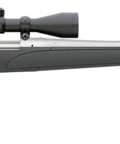 Remington 700 ADL Bolt Action Rifle w/Scope 85490, 308 Winchester, 24", Black Synthetic Stock, Satin Stainless Finish, 4 Rds