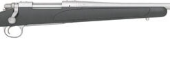 Remington 700 SPS Stainless Bolt Action Rifle R27269, 30-06 Springfield, 24", Black Synthetic Stock, Stainless Steel Finish, 4 Rds